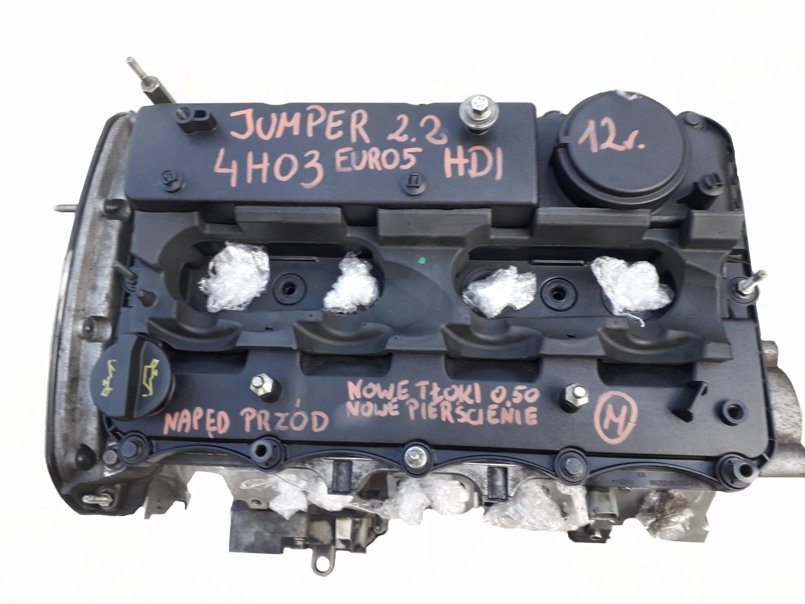 Silnik Jumper 2.2 Euro 5 4H03 - Moto-Enrico