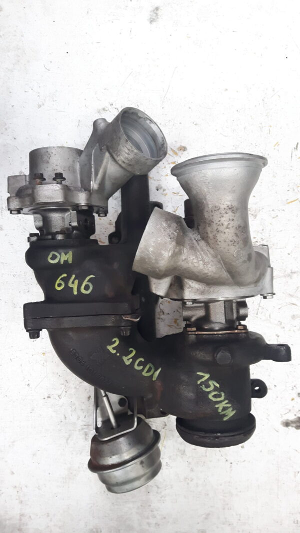 Turbosprężarka Sprinter 2,2CDi 150KM A6460901480